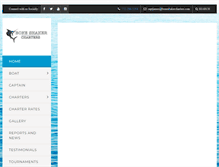 Tablet Screenshot of boneshakercharters.com